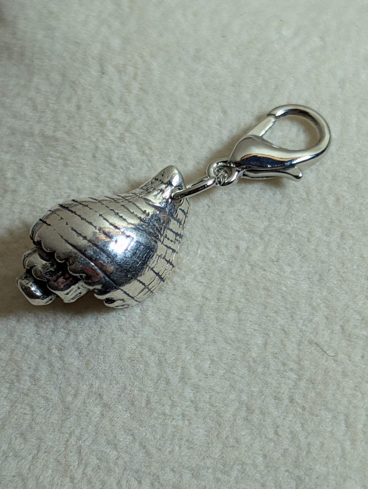 Handcrafted Sea Shell Ocean Charm Sterling Silver