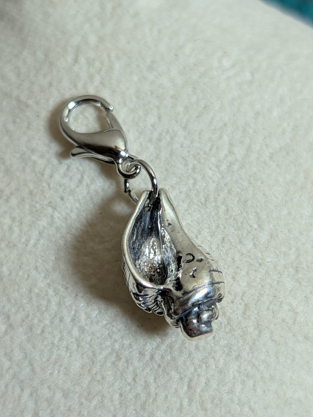 Handcrafted Sea Shell Ocean Charm Sterling Silver