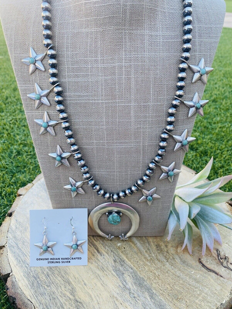 Navajo Star Blossom Necklace