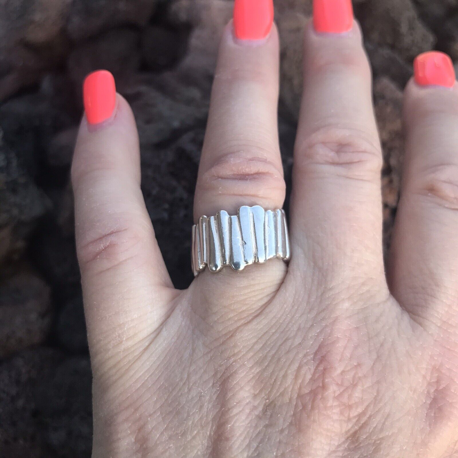 Navajo Sterling Silver Pinky Ring