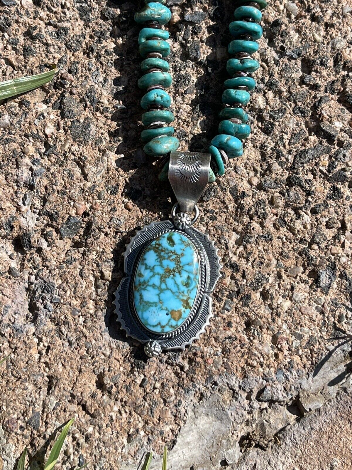 Native Turquoise Native American Turquoise Necklace