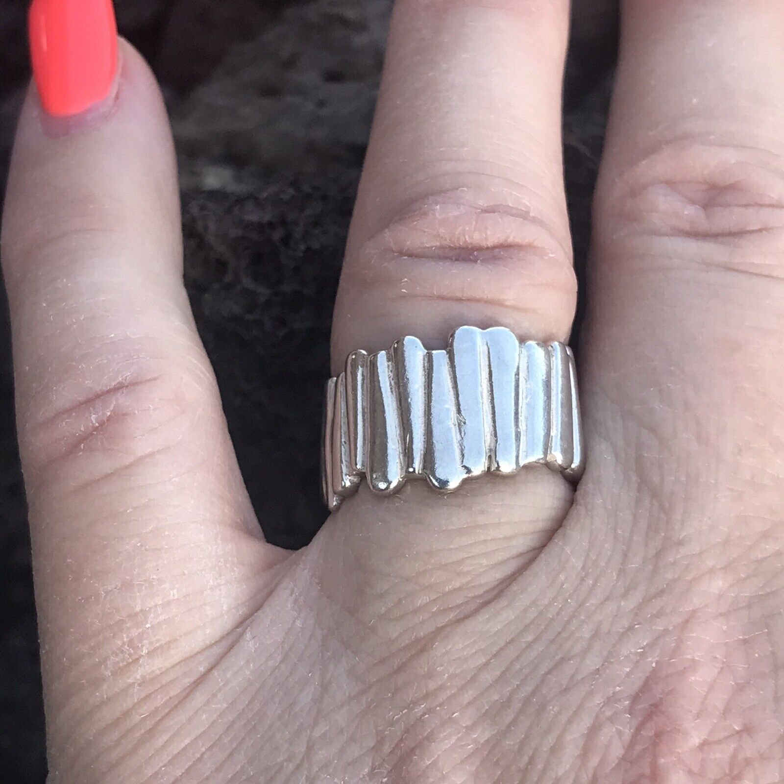 Navajo Sterling Silver Pinky Ring