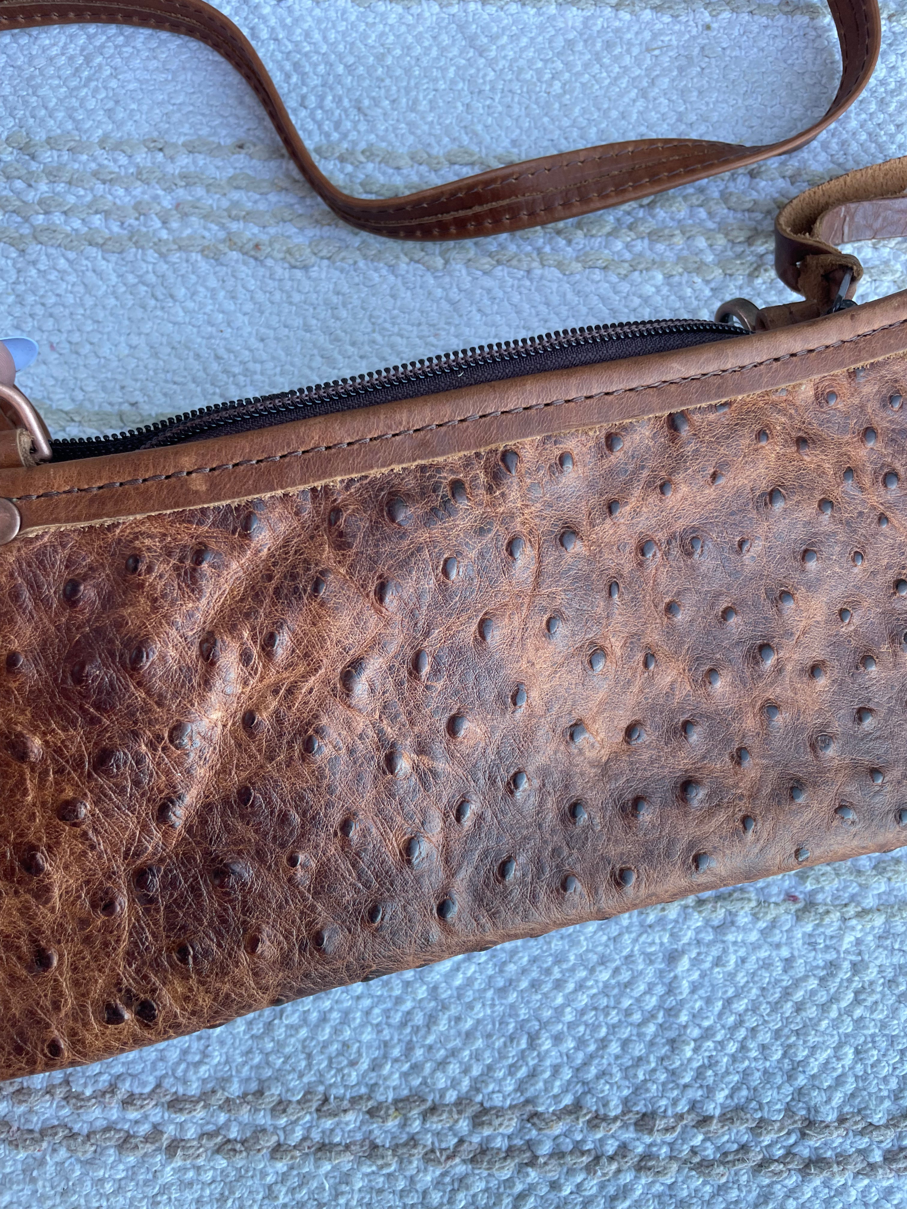 Handmade Leather Clutch Purse