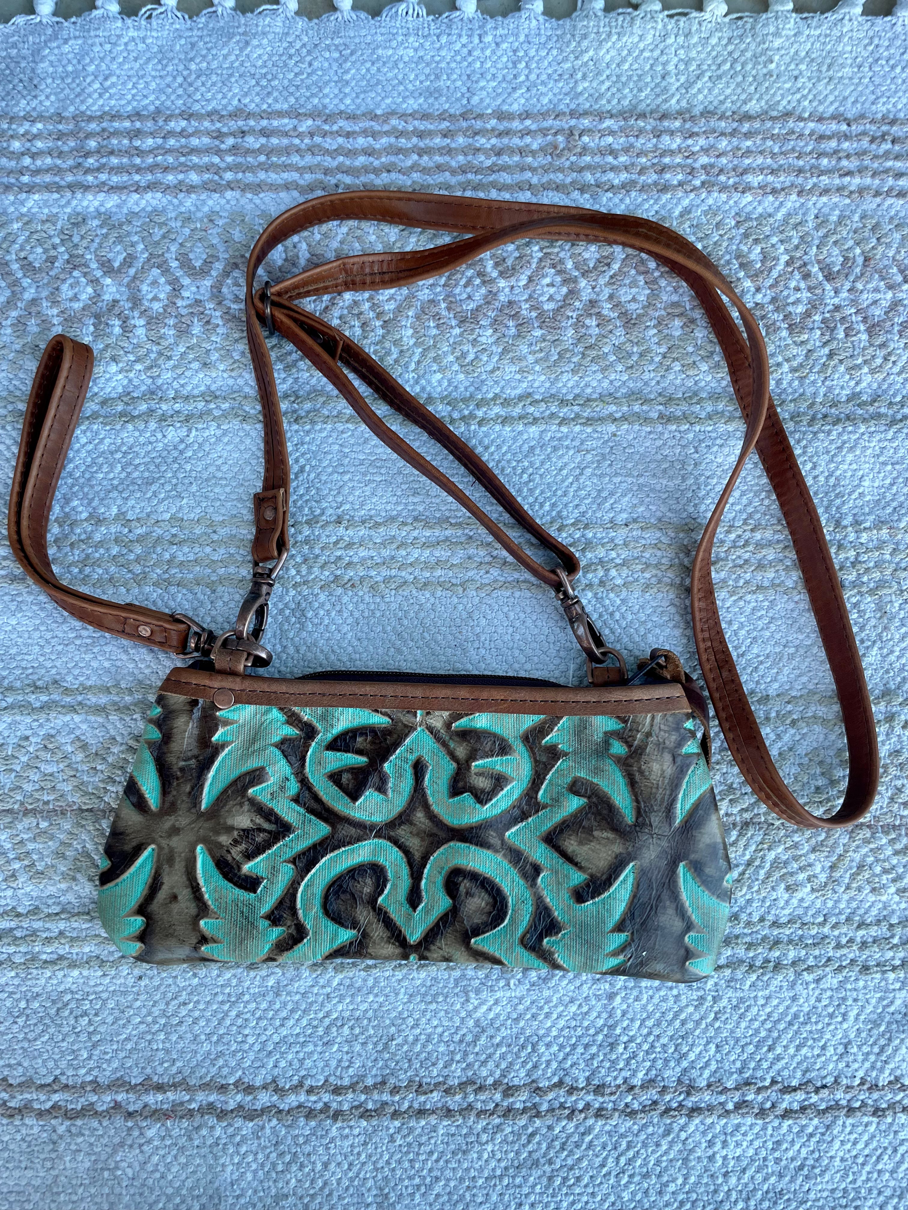 Handmade Leather Clutch Purse