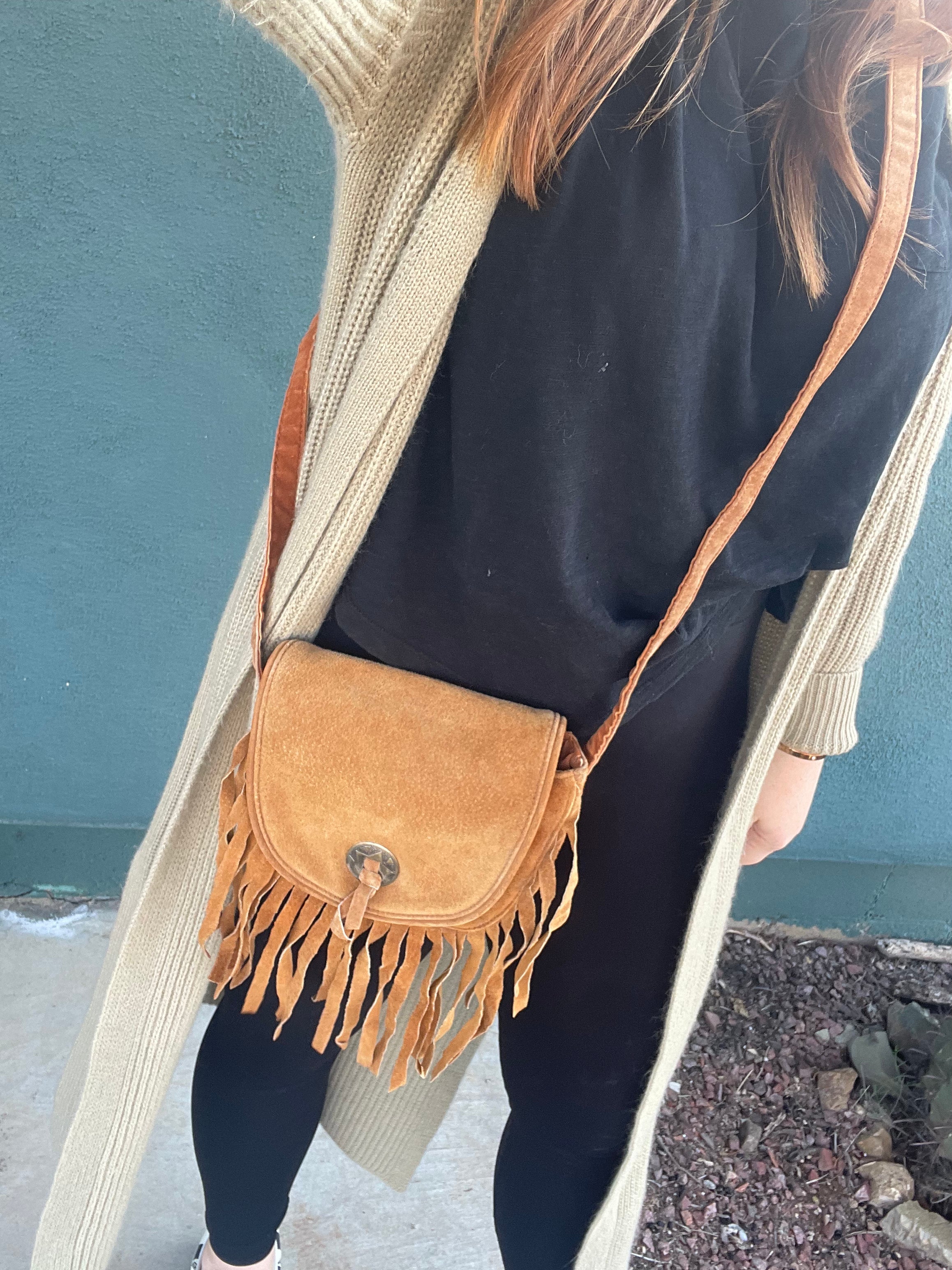 Old Pawn Crossbody Fringe Purse