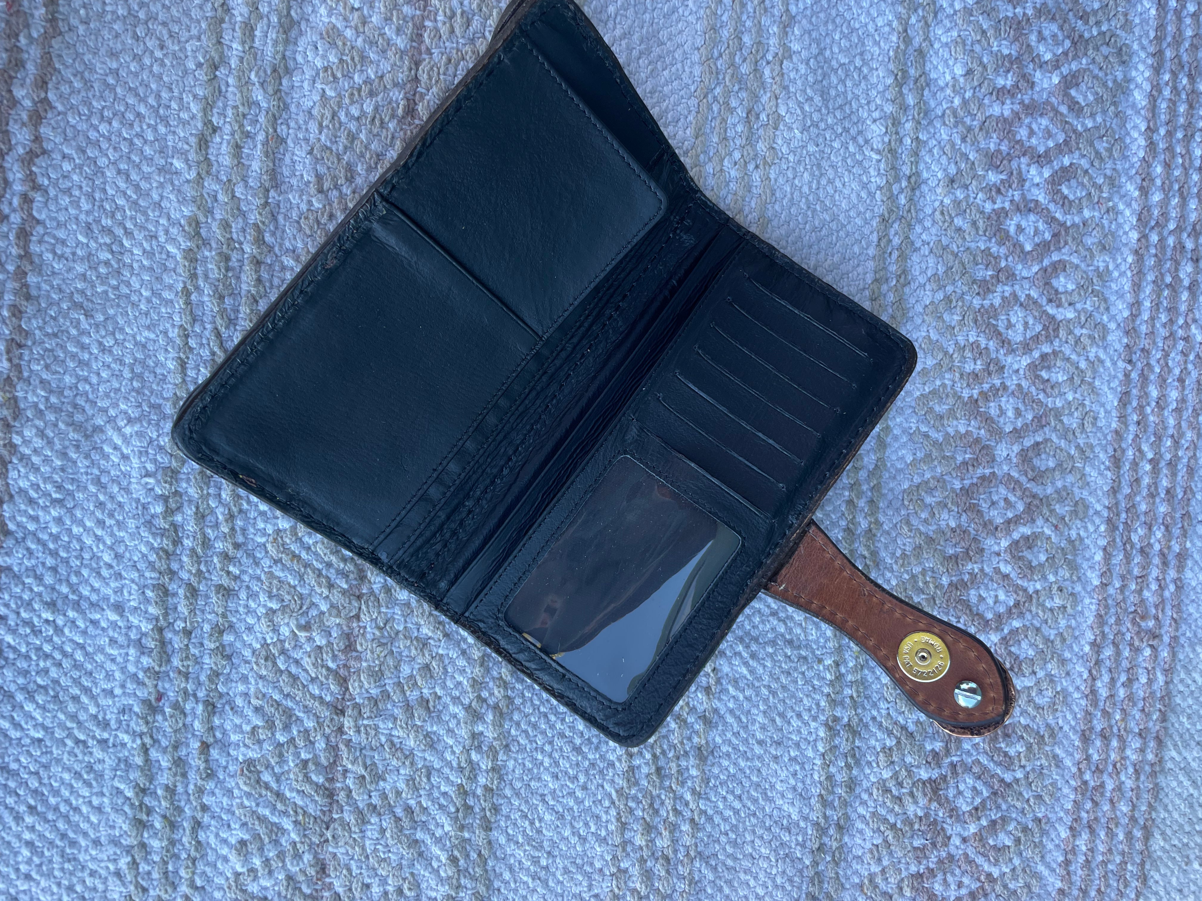 Handmade Brown Leather Wallet