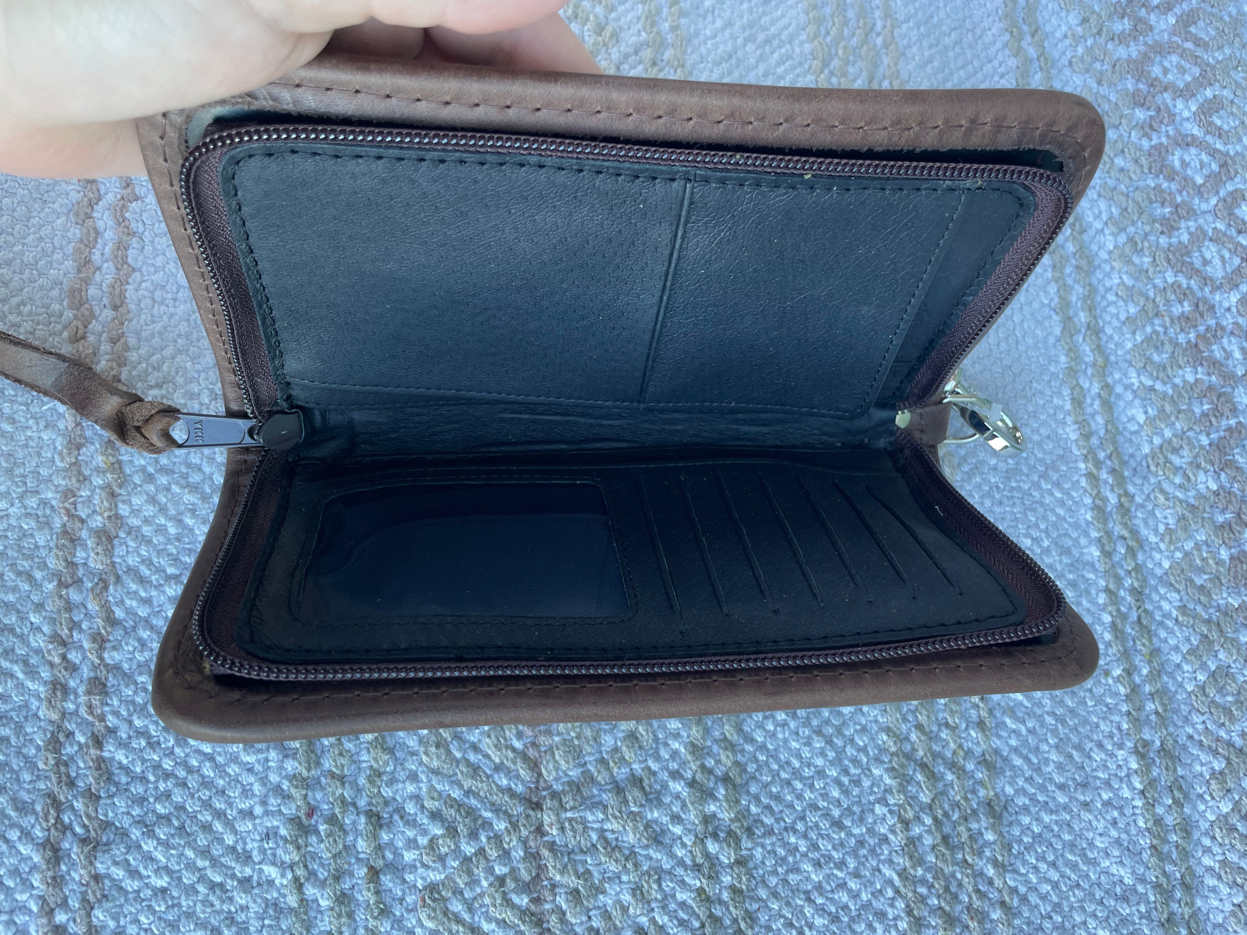 Handmade Brown Leather Wallet