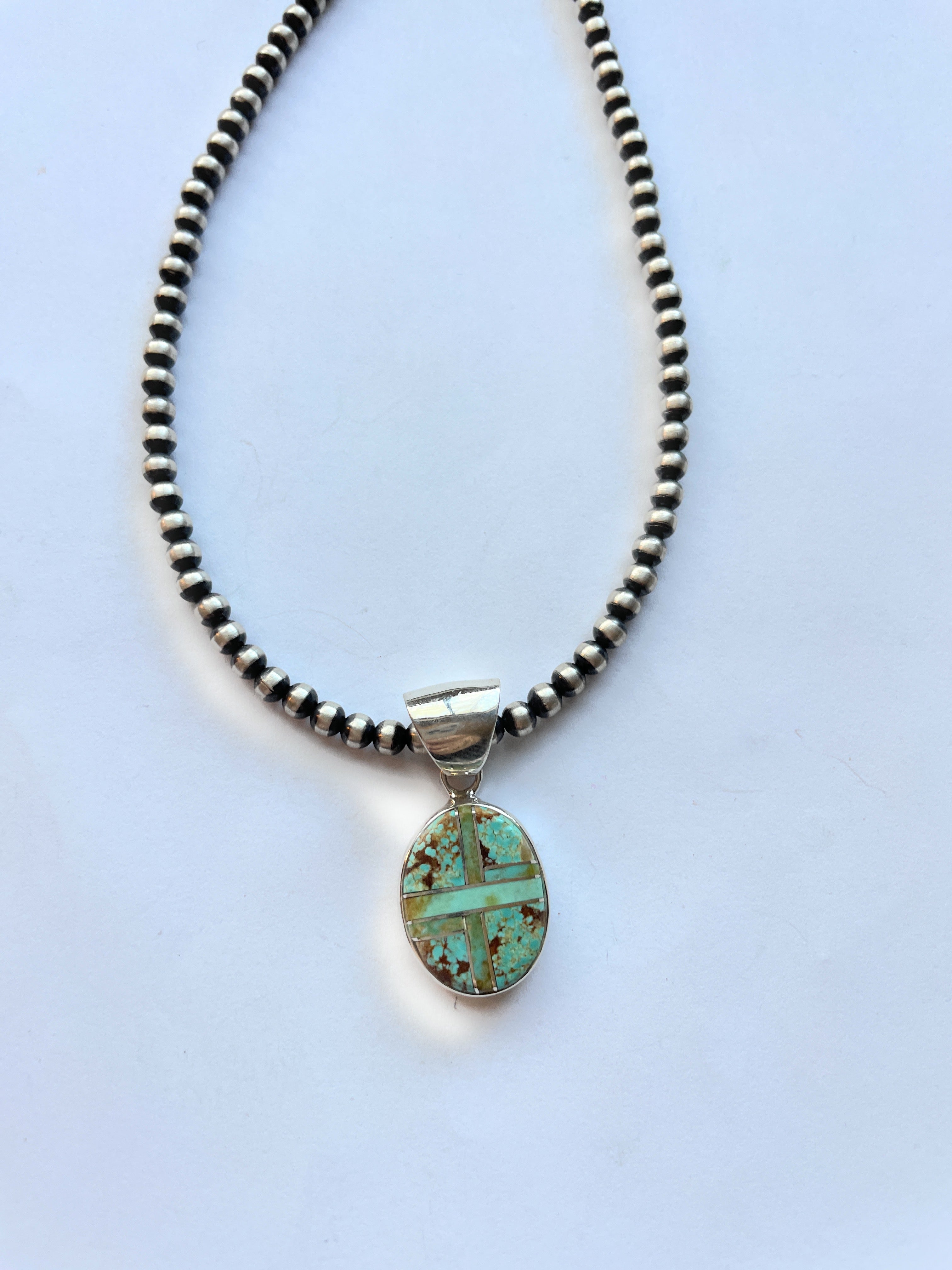Turquoise Rectangle Pendant Necklace – Dandelion Jewelry
