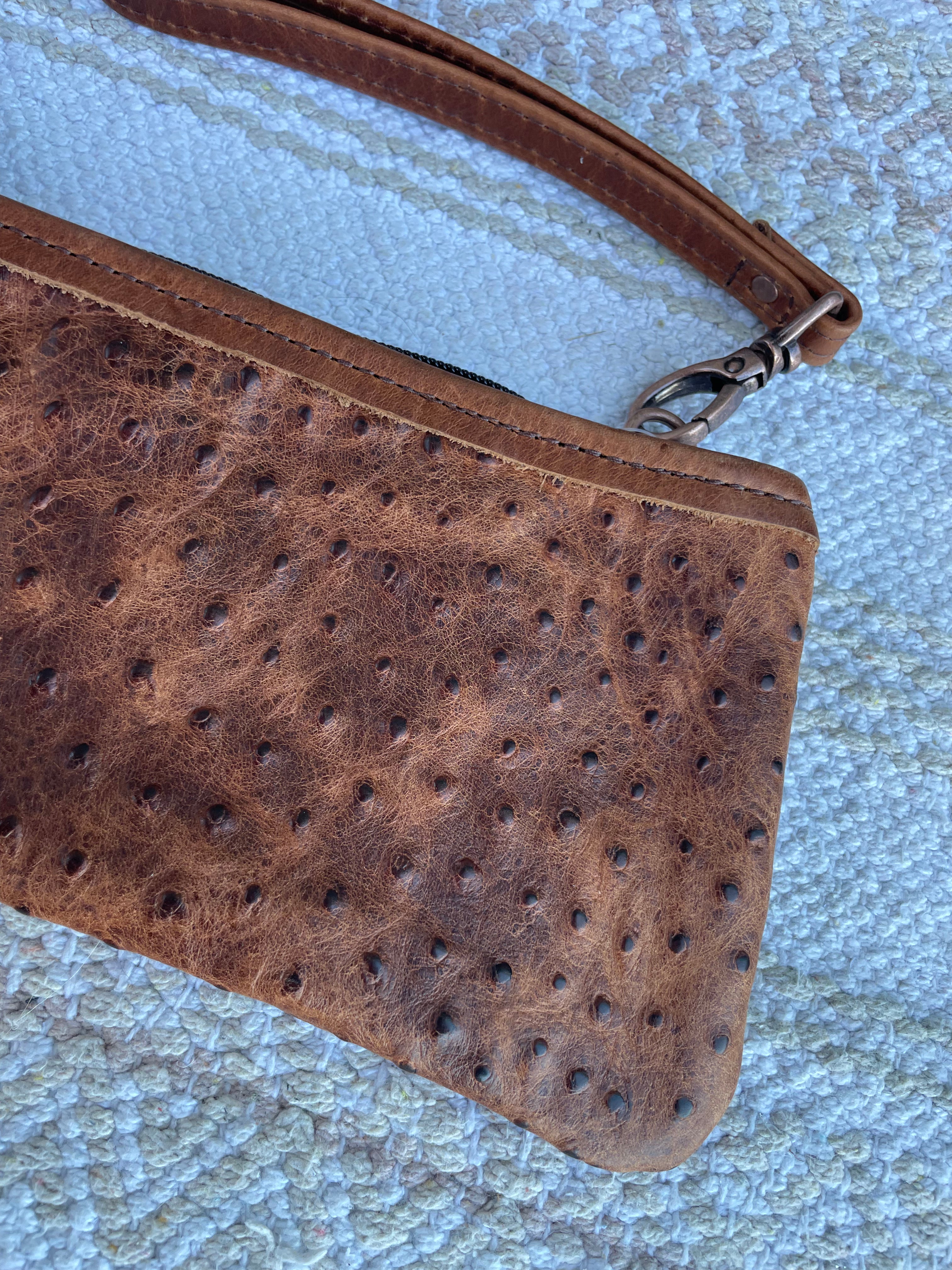 Handmade Leather Clutch Purse