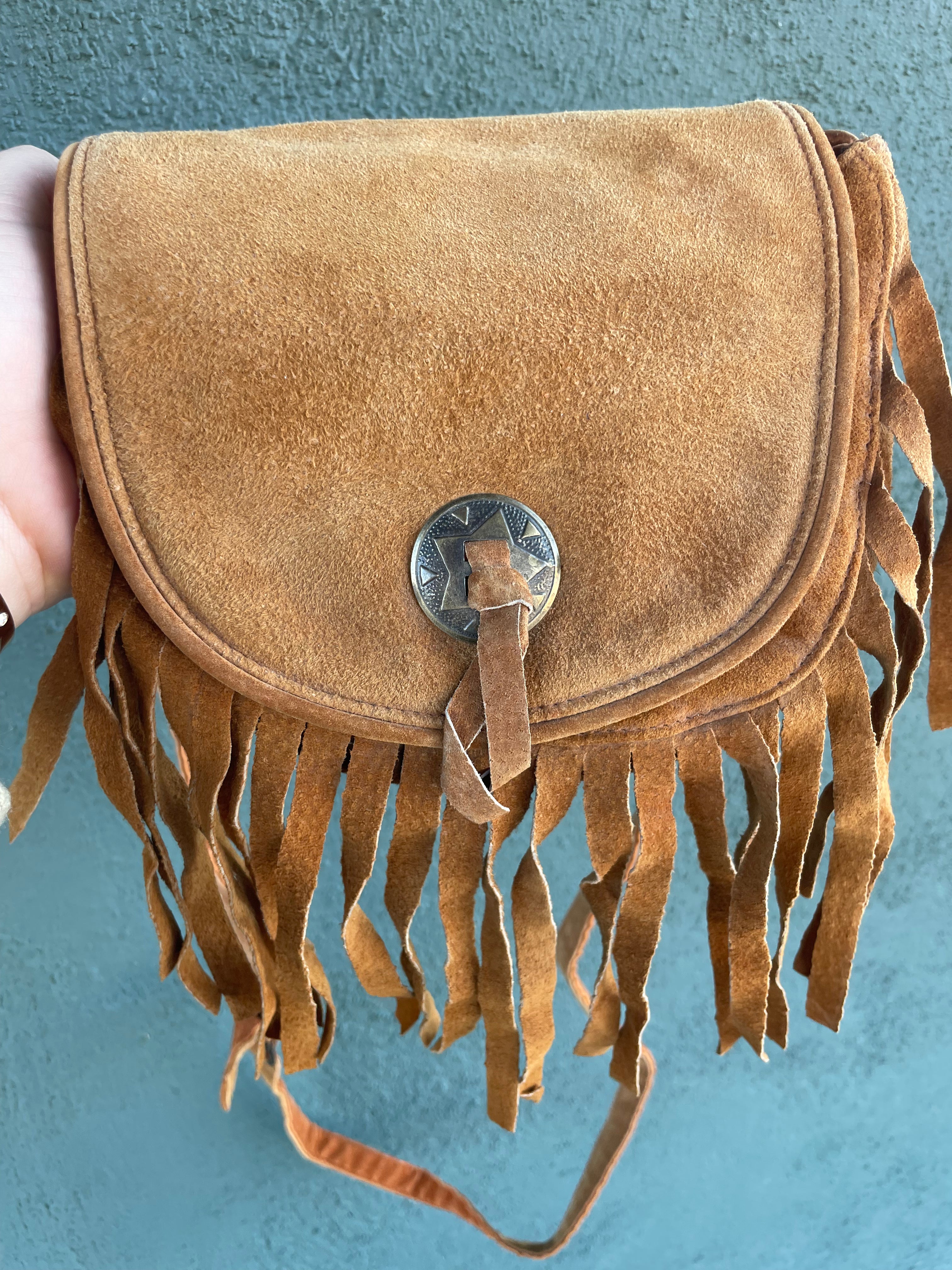 Old Pawn Crossbody Fringe Purse