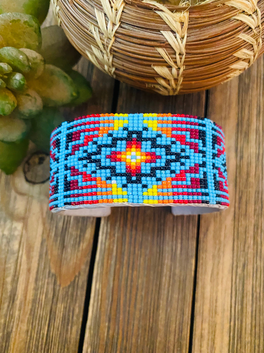 Native american leather bracelets deals