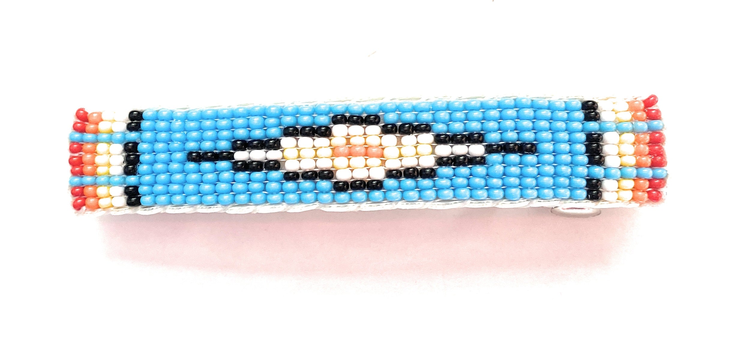 Navajo Handmade Beaded Barrette