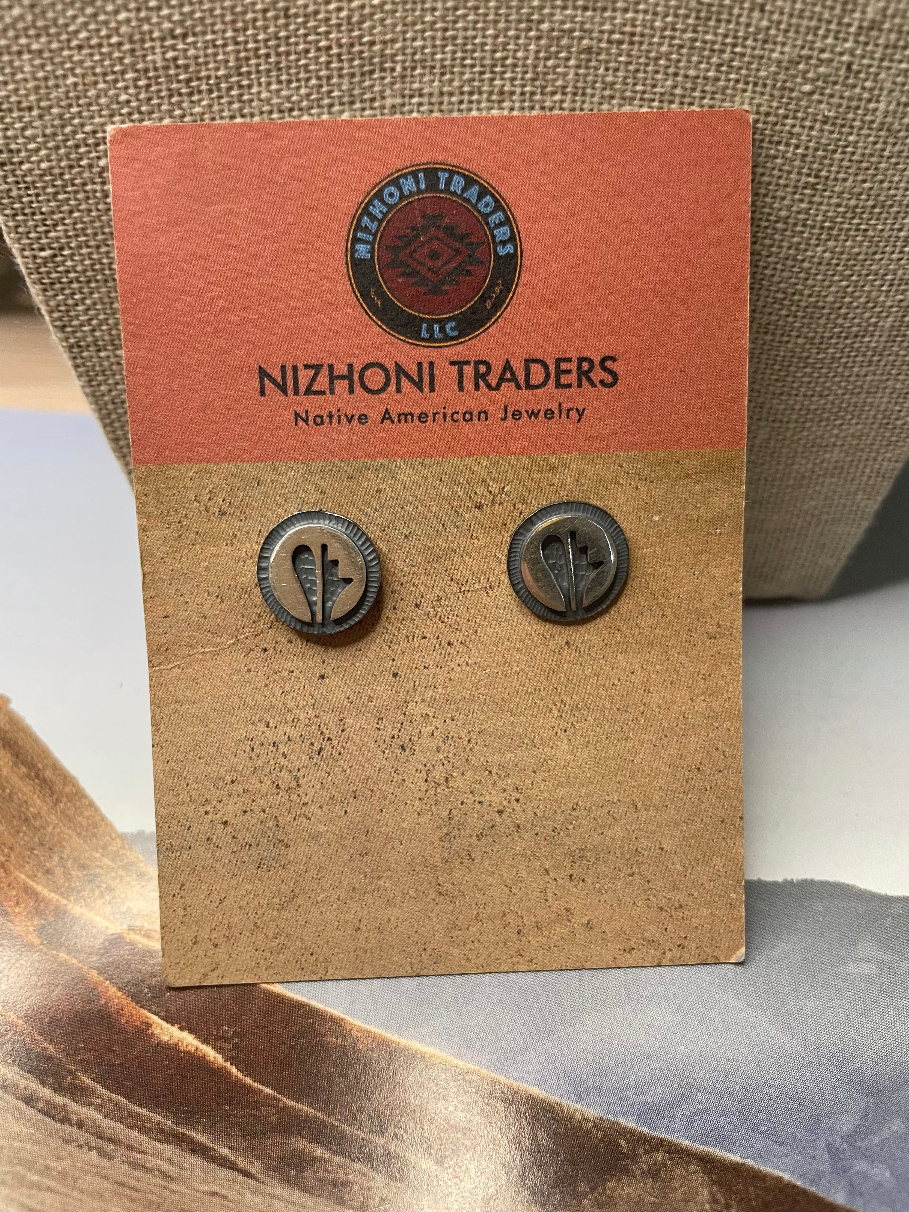 Hopi Sterling Silver Stud Earrings