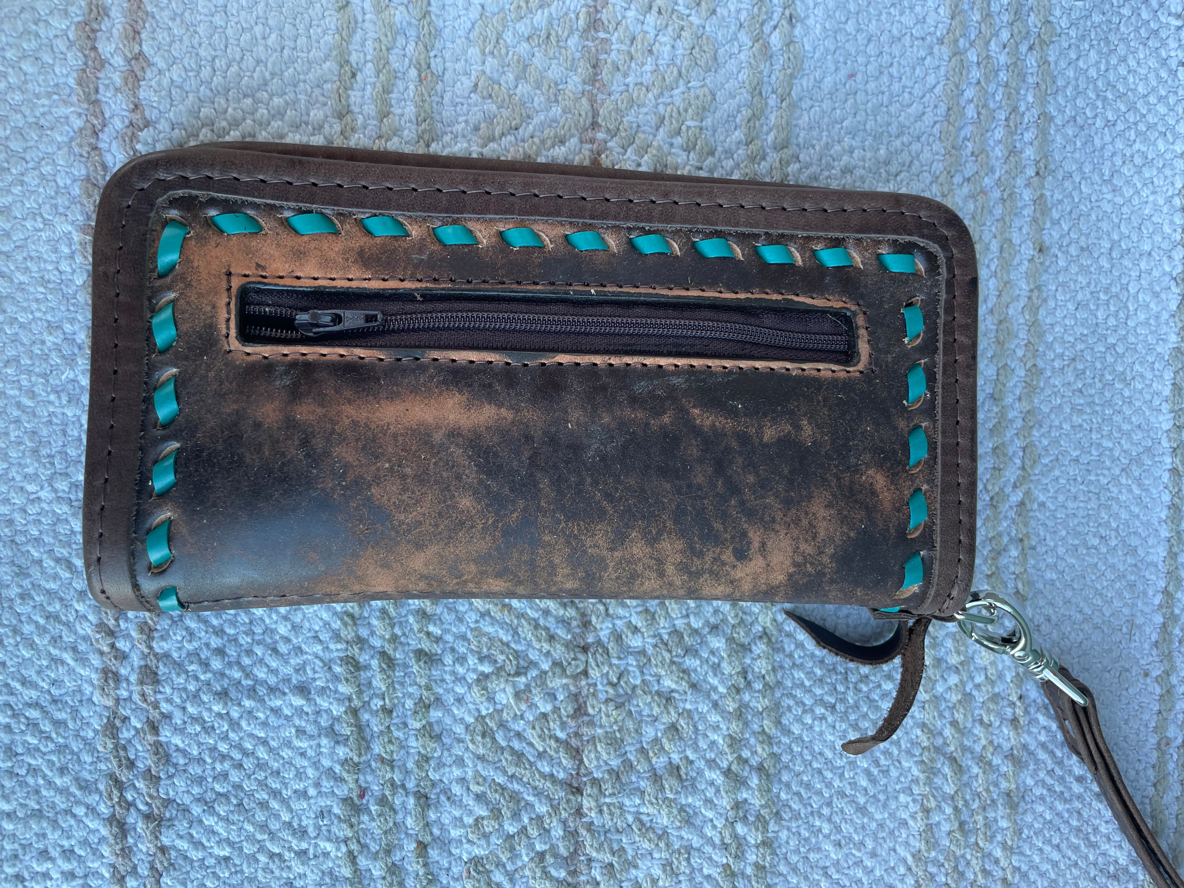 Handmade Brown Leather Wallet